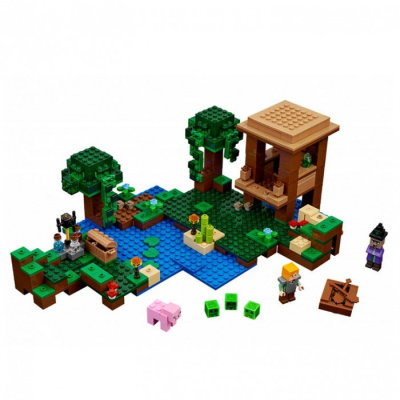 Конструктор Майнкрафт My World «Хижина ведьмы»