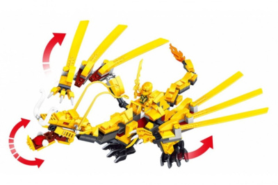 Конструктор Ninjago «Золотой дракон ниндзя» Конструктор Ninjago «Золотой дракон ниндзя»