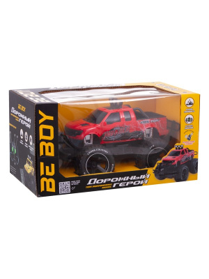 Машинка на радиоуправлении BeBoy «Дорожный Герой Speed Thunder» красный