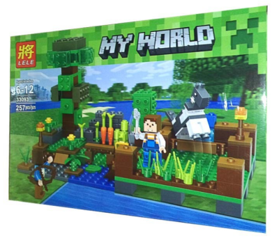 Конструктор Майнкрафт My World «Прогулка на природе»