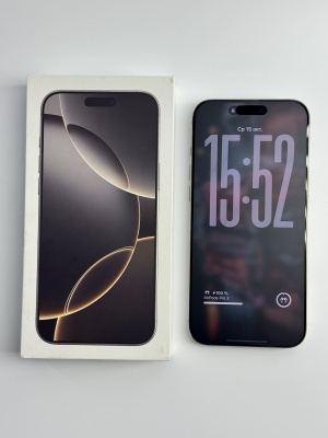 Б/У Смартфон Apple iPhone 16 Pro Max 256GB Natural Titanium