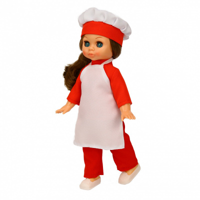 Кукла Весна Девочка в костюме Повара, 30 см