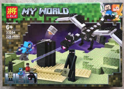 Конструктор Minecraft My World "Последняя битва"