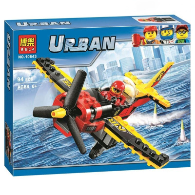 Конструктор Urban «Гоночный самолёт»