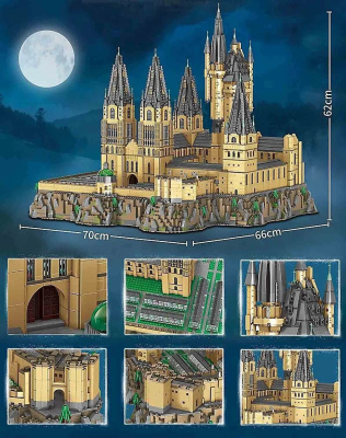 Конструктор Harry Potter «Большой замок Хогвартс» 3 в 1