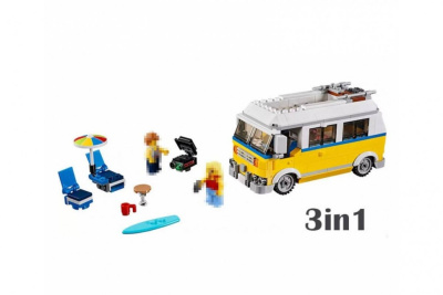 Конструктор Builerds «Фургон сёрферов 3 в 1»