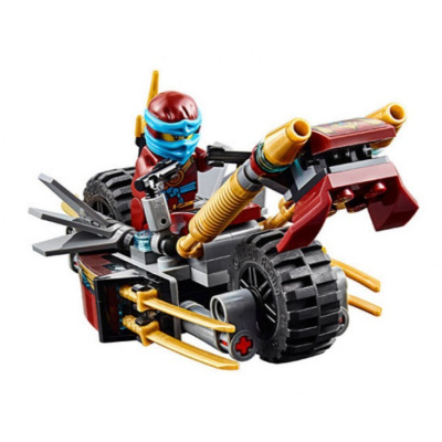 Конструктор Ниндзяго «Погоня на мотоциклах»