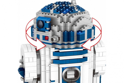 Конструктор Space Battle «Робот R2-D2» #2