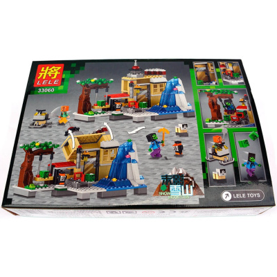 Конструктор Майнкрафт «Снежная гора»