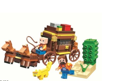 Конструктор Майнкрафт My World «Колесница»