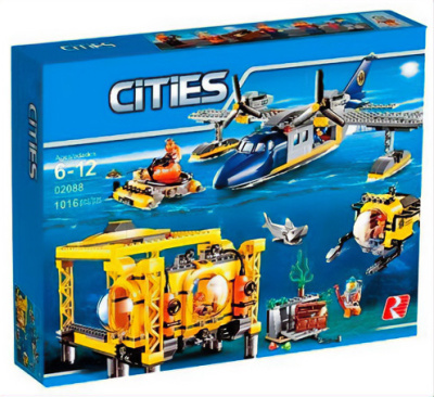 Конструктор Cities «Глубоководная Исследовательская База»